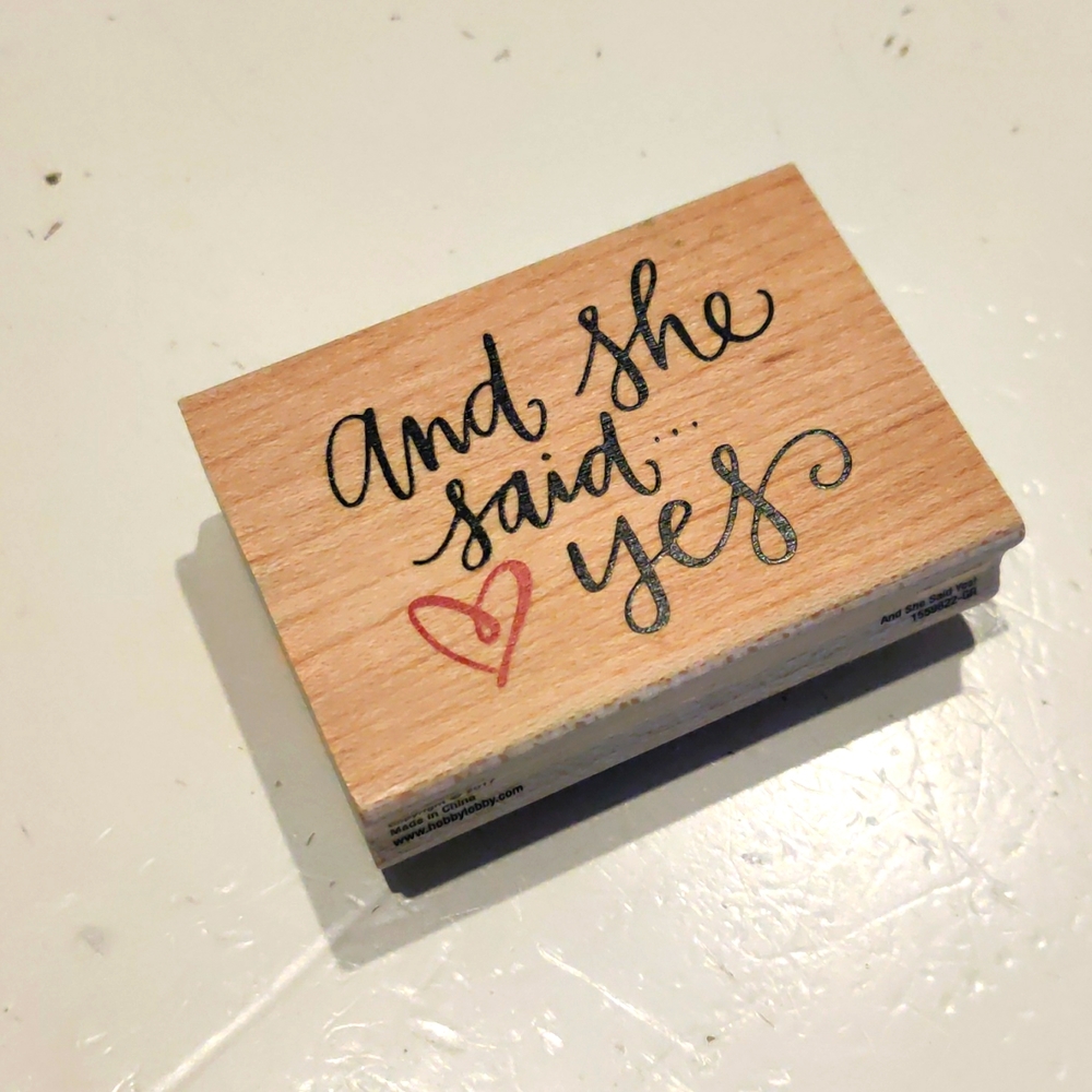 ❤️ Engagement Stamp (🆓 with $10 purchase)